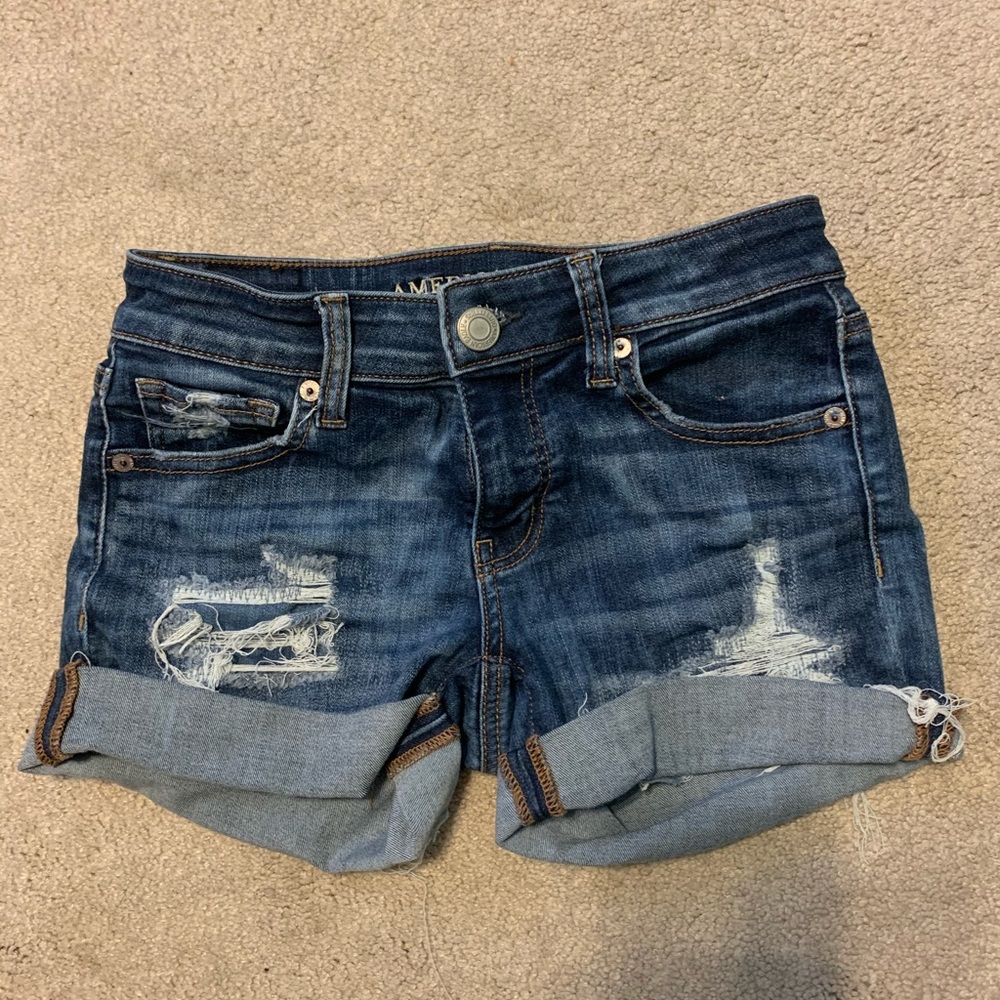 american eagle women’s size 0 shorts